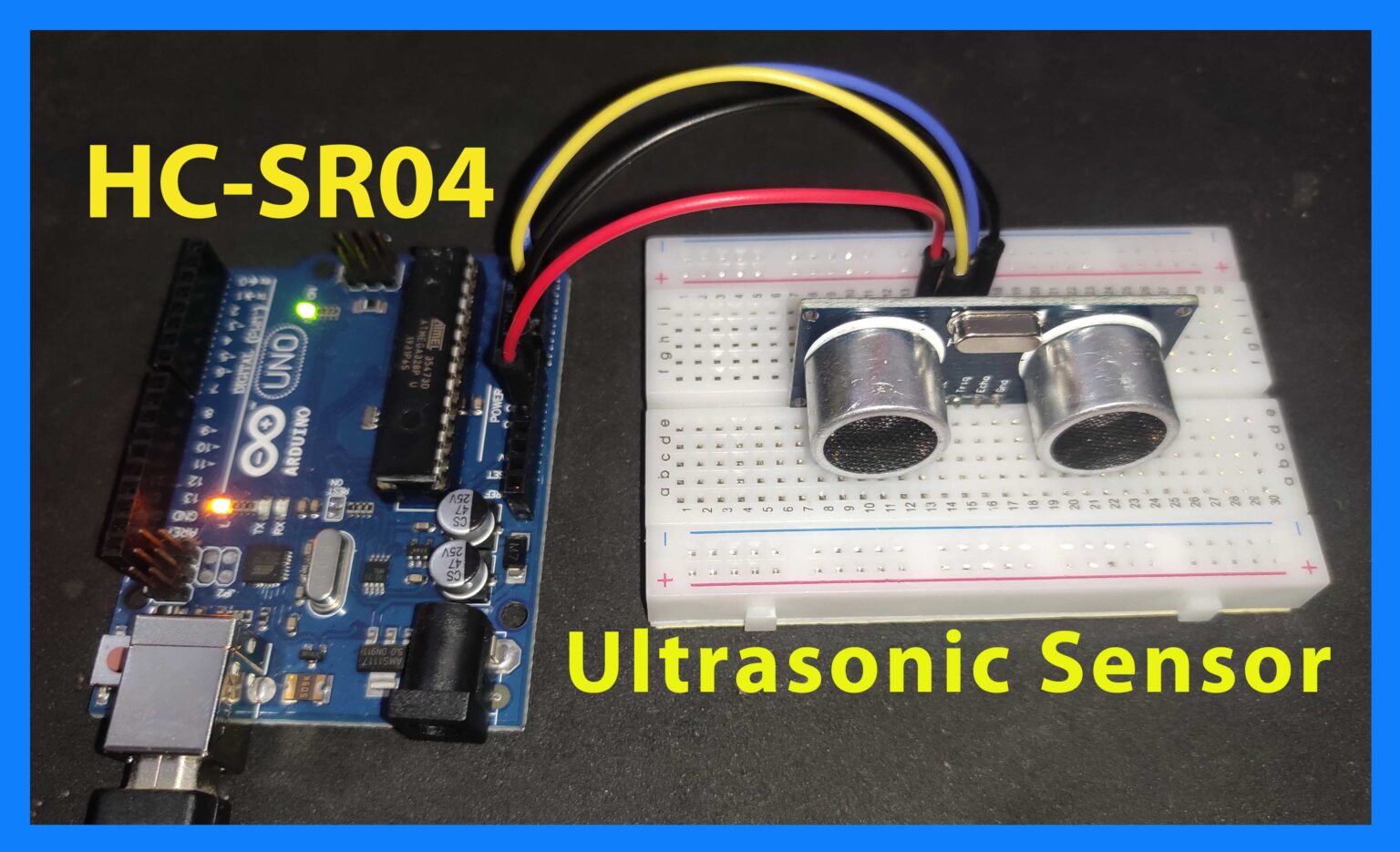 How to interface Ultrasonic Sensor Module (HC-SR04) with Arduino ...